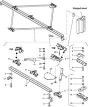 04220162100 - Cărucior de alunecare rolă 215x215