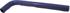 009VC90019 - Silicone hose, shaped 19X100/350 1 70x70