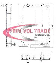 81261010 - Radiator IKARUS 133I 215x215