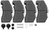 K011471K50 - Brake Pad Kit Knorr Bremse 0 70x70