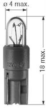 8GA007997021 - Műszerfal izzó 24V 1W T5 215x215