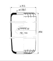 AB455 - Légrugó 215x215