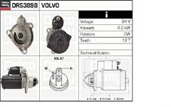 DRS3898 - Indítómotor VOLVO 24V 4KW Z=12 215x215