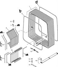 04430034500 - Tapping screw M5,5x25 215x215