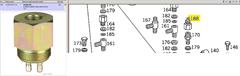A0005455414 - Nyomáskapcsoló 5,5 bar MERCEDES 215x215