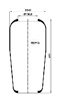 78713 - Air spring bellows VOLVO 215x215