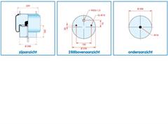 V1DF21A1166292 - Convoluted air spring (metal piston) 215x215