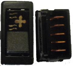 KA13301012 - Switch 2 state 5 pin (ventillation) 215x215