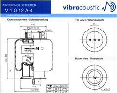 V1G12A4 - Convoluted air spring (V1G12A-04 replaced) 215x215