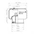 V1E26A3 - Convoluted air spring (metal piston) 0 70x70