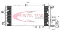 PVT00010790 - Klímahűtő - OPEL 215x215