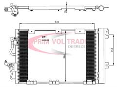 PVT00010818 - Klímahűtő - OPEL 215x215