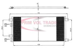 PVT00010904 - Klímahűtő - IVECO 215x215