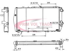 PVT00052069 - Vízhűtő - AUDI 215x215