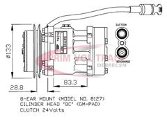 PVT00070103 - Klímakompresszor DAF 215x215