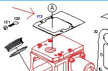 2421015088 - Sealing frame 215x215